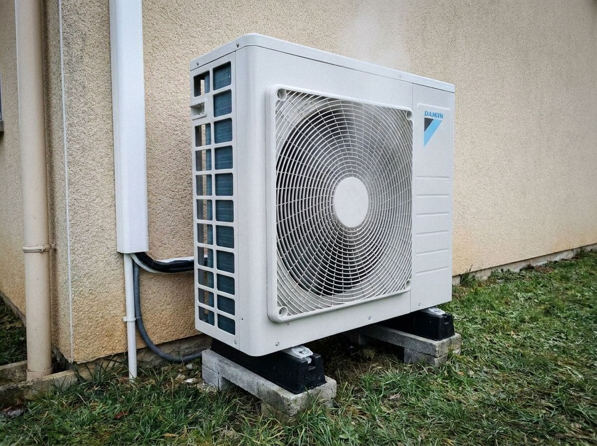 La même Daikin Altherma 3 dégivrée et remise en marche